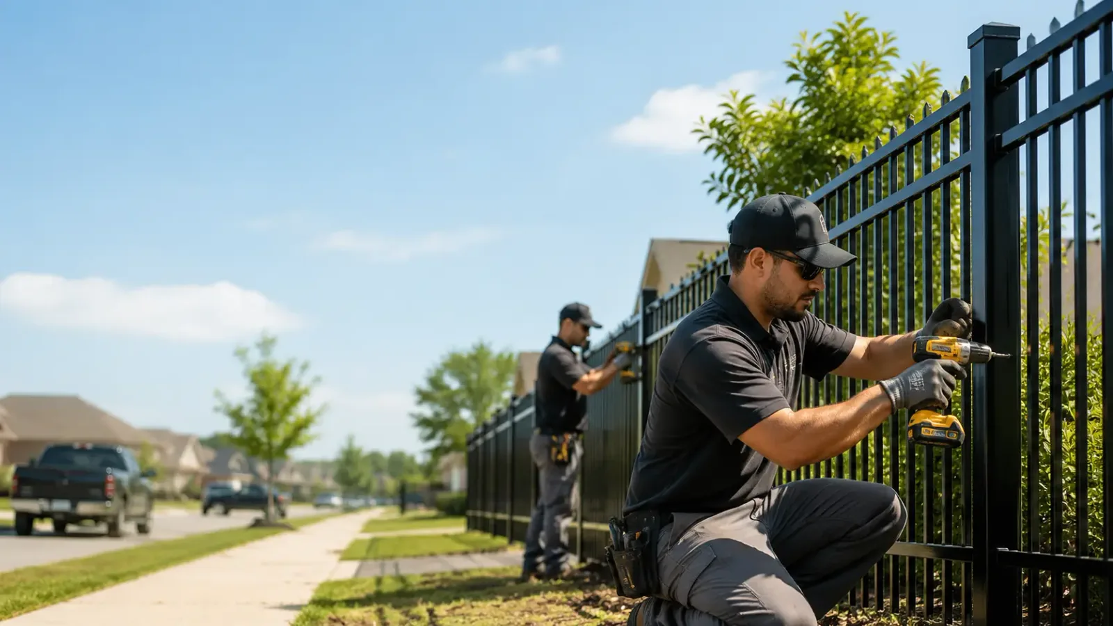 Metal Fence Installation in Durand, WI